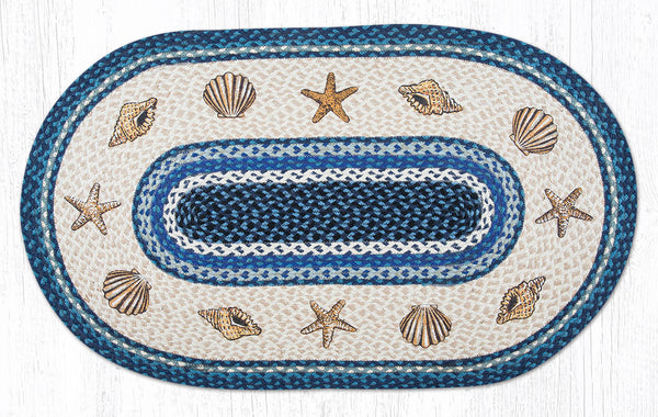 OP-362 Shells Oval Patch 27"x45"