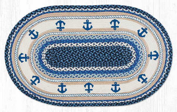 OP-443 Anchor Oval Patch 27"x45"
