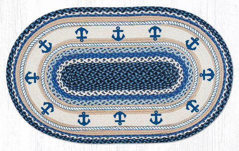 OP-443 Anchor Oval Patch 27"x45"