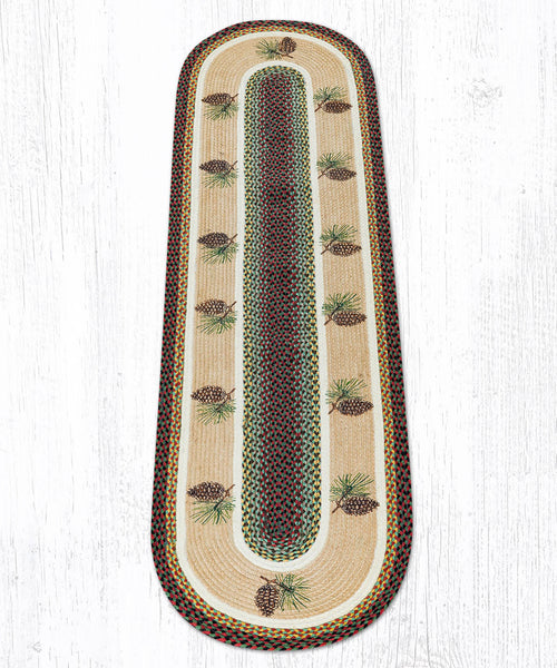 OP-81 Pinecone Oval Patch 2'x8'