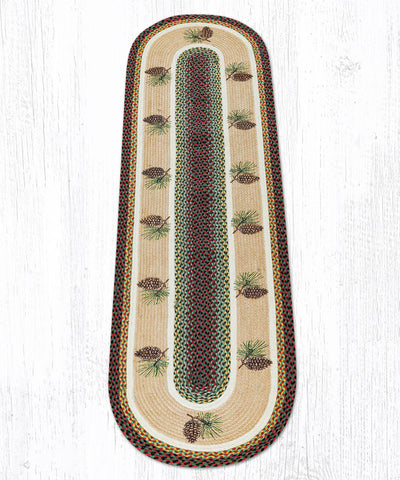 OP-81 Pinecone Oval Patch 2'x8'
