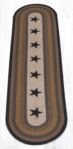 OP-99 Black Stars Oval Patch 2'x8'