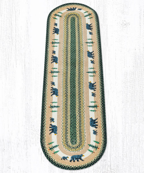 OP-116 Bear Timbers Oval Patch 2'x8'