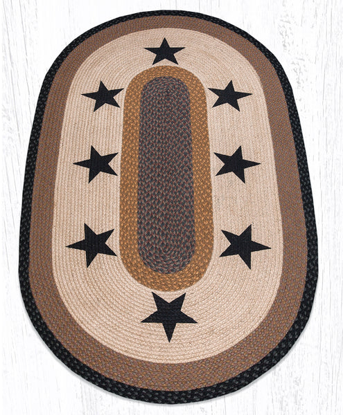 OP-99 Black Stars Oval Patch 3'x5'