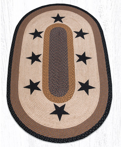 OP-99 Black Stars Oval Patch 3'x5'