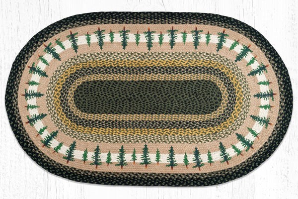 OP-116 Tall Timbers Oval Patch 3'x5'