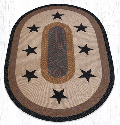 OP-99 Black Stars Oval Patch 4'x6'