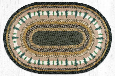 OP-116 Tall Timbers Oval Patch 4'x6'