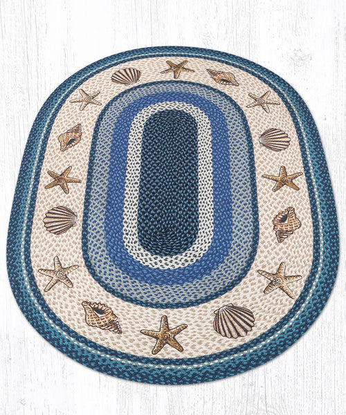 OP-362 Shells Oval Patch 4'x6'