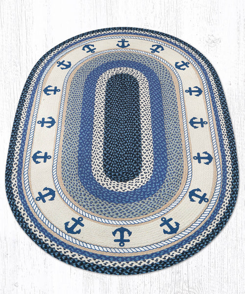 OP-443 Anchor Oval Patch 4'x6'