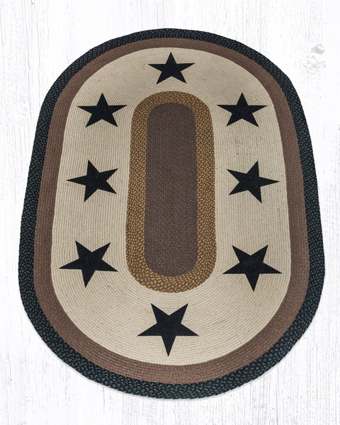 OP-99 Black Stars Oval Patch 5'x8'