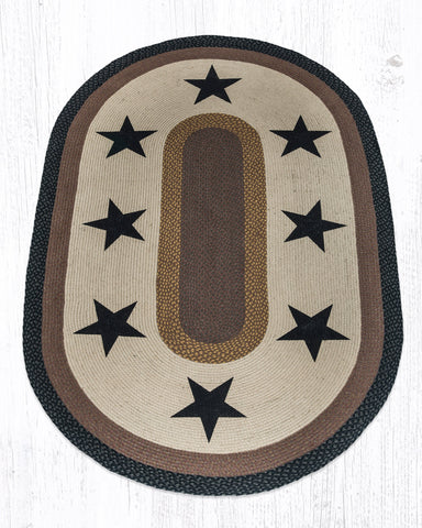 OP-99 Black Stars Oval Patch 5'x8'