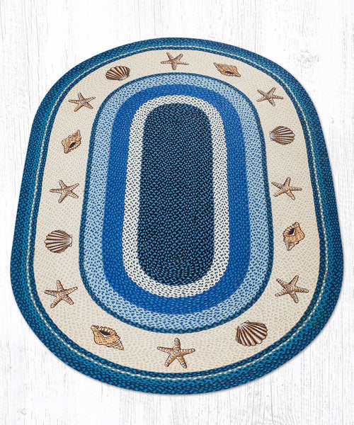 OP-362 Shells Oval Patch 5'x8'