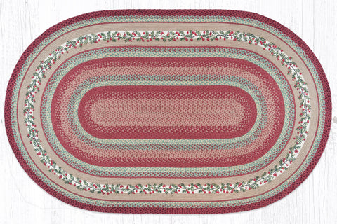 OP-390 Cranberries Oval Patch 5'x8'
