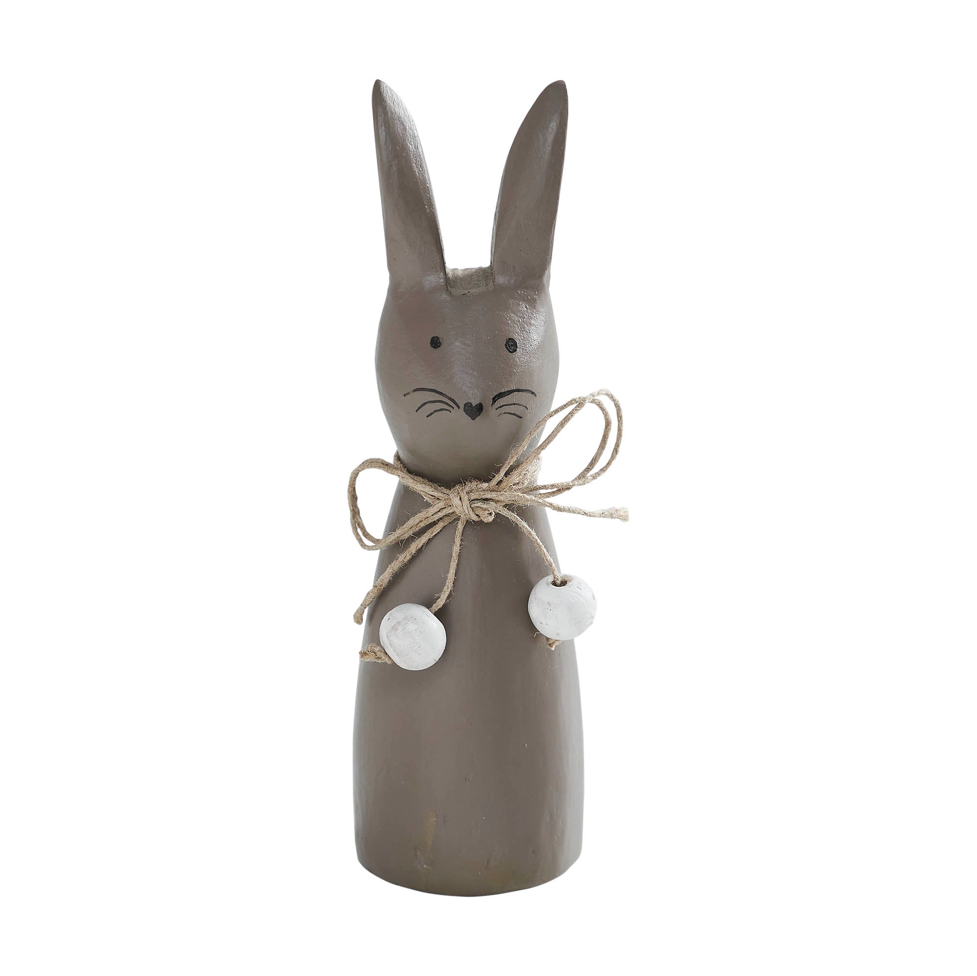 Bloom Sweet Grubby Primitive Country Easter Bunny Doll – Plaid, 10 Inches, Vintage Style