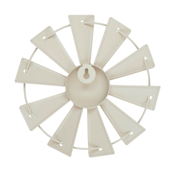 Buzzy Bees Galvanized Metal Windmill Blade Wall Hanging 8.25x8.25