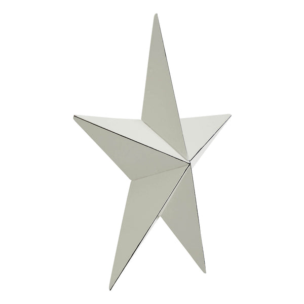 Metal Star Creme Distressed 8x8