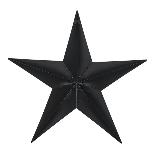 Metal Star Black Distressed 36x36