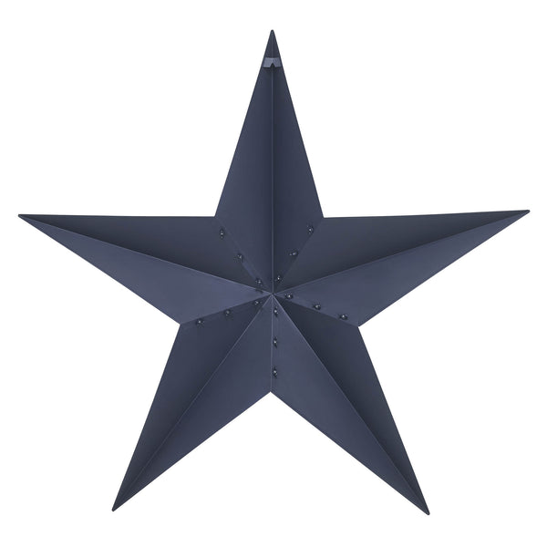 Metal Star Navy Distressed 48x48