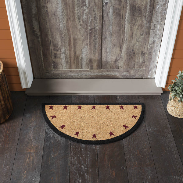 Connell Coir Rug Half Circle 16.5x33