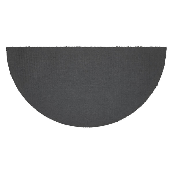 Down Home Welcome to the Roost Coir Rug Half Circle 16.5x33