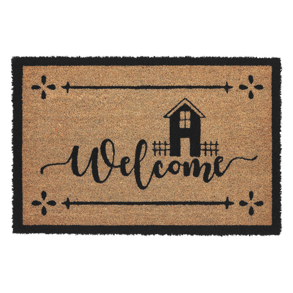 Saltbox Coir Welcome Rug Rect 20x30