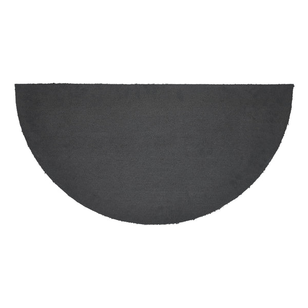 Down Home Hen & Chicks Coir Welcome Rug Half Circle 16.5x33