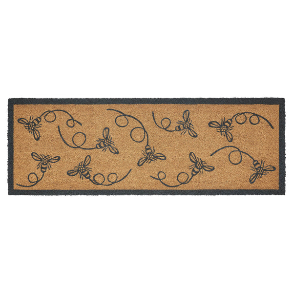 Buzzy Bees Coir Rug Rect 17x48