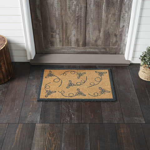 Buzzy Bees Coir Rug Rect 20x30
