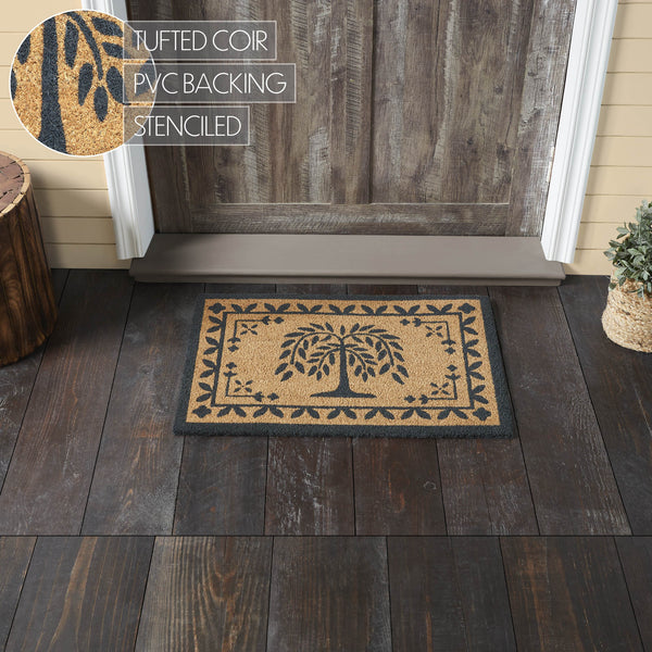 Willow Tree Coir Rug Rect 20x30