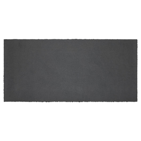 Welcome To Our Home Black Tan Coir Rug Rect 17x36