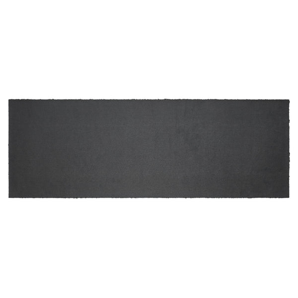 Welcome To Our Home Black Tan Coir Rug Rect 17x48