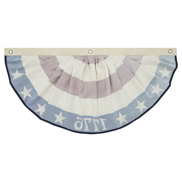 My Country 1776 USA Bunting Flag 18x36