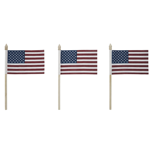 My Country American Flag Picks Set of 3 10.5x6