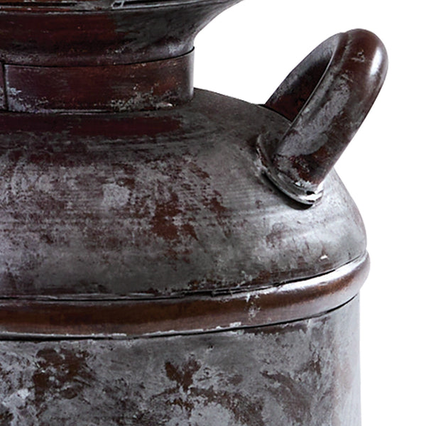 Milk Can Lamp - Antique Galvanized