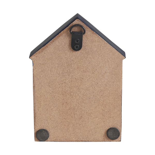 Land That I Love House Shaped Block Sign 6x4x1