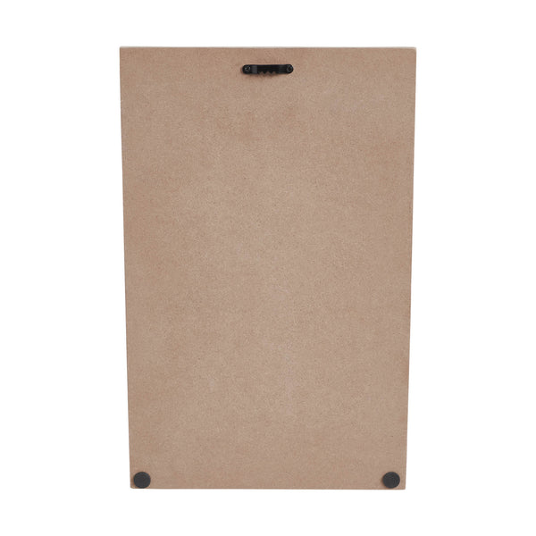 AMERICA Home Of The Free Because Of The Brave w/ Stars & Stripes MDF Wall Sign 16x10