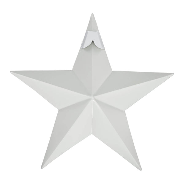 Painted Metal American Flag Theme Star 12x12