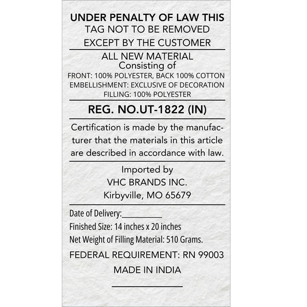 Embroidered Woodland Mushroom Lumbar Throw Pillow 14x20 Rustic Farmhouse Accent Home Decor