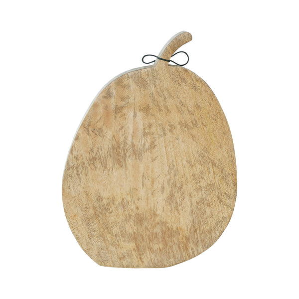Distressed White Carved Wooden Pumpkin Rustic Farmhouse Fall Autumn Home Decor 12x8.75x1.5 Seasonal Tabletop Accent