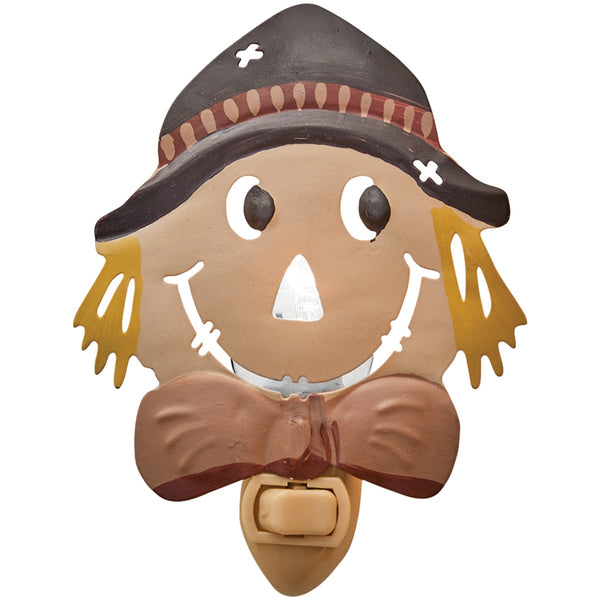 Scarecrow Night Light – Primitive Fall Plug-In Accent Light