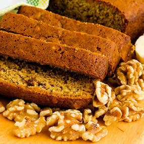 Banana Nut Bread 2 Wick Loaves