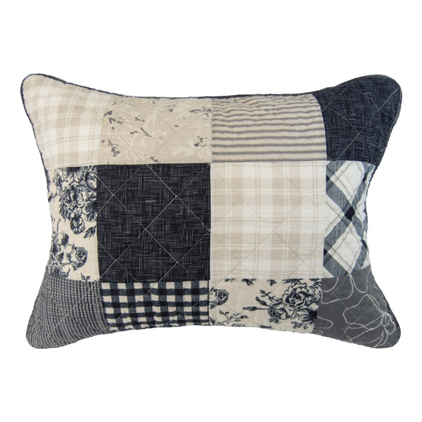 Augusta 3pc Cotton Pieced Quilt Set