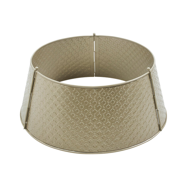 Lattice Metal Tree Collar Antique Gold 8x20x20