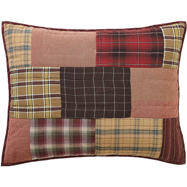 Wyatt Queen Quilt Set; 1-Quilt 90Wx90L w/2 Shams 21x27 5pc Bundle (Quilt-Shams, Euro Shams)