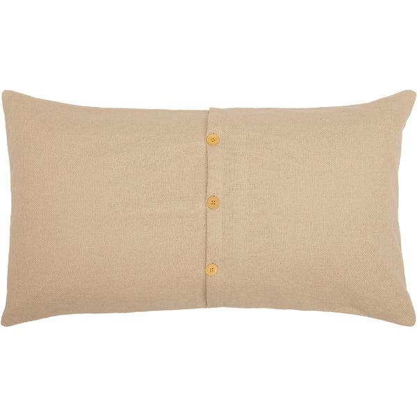 Burlap Vintage King Sham 21x37 Bundle (2-Shams)