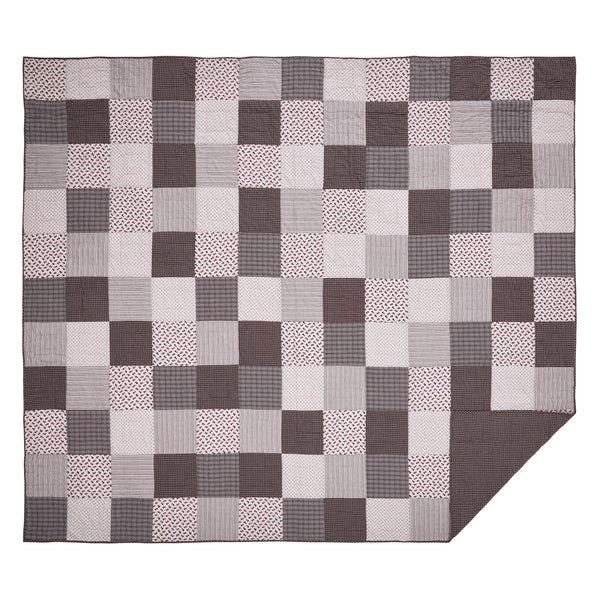 Florette California King Quilt 130Wx115L 3pc Bundle (Quilt, Euro Shams)