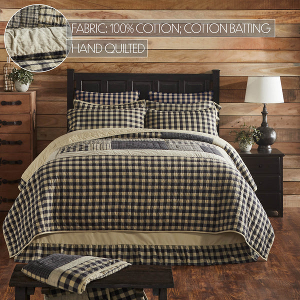 My Country Queen Quilt 94Wx94L 3pc Bundle (Quilt, Euro Shams) - Clearance All Sales Final