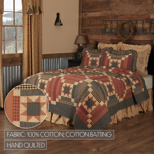 Maisie Queen Quilt 94Wx94L 3pc Bundle (Quilt, Pillow Cases)