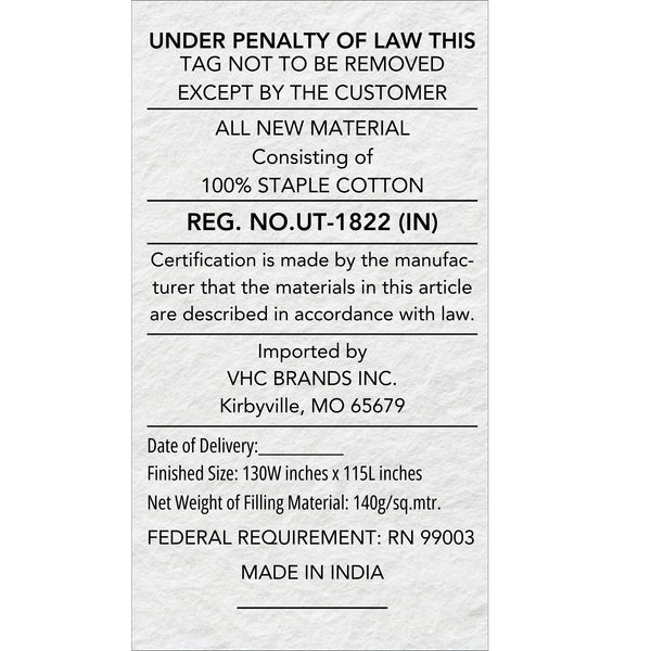 Ninepatch Star California King Quilt 130Wx115L 3pc Bundle (Quilt, Pillow Cases)